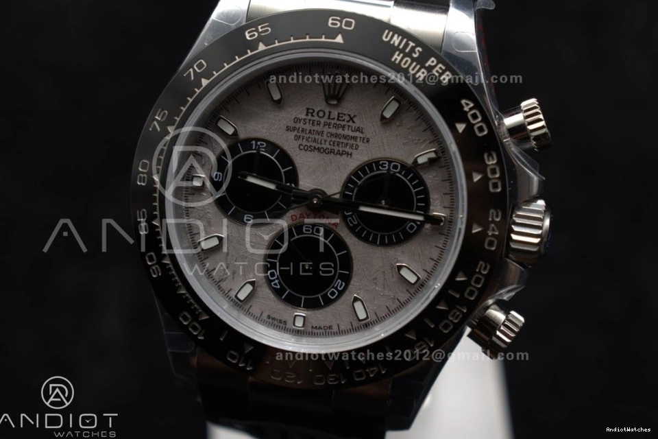 Daytona 767 on Oysterflex 116519 QF Strap Meteorite Edition 1:1 SH4130 Best Bold Weight) Dial (Gain V3 0327